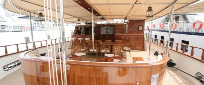 C-HULL-MACH YCH (MCA) SHORT RANGE 39 METERS STEEL TRADITIONAL GULET