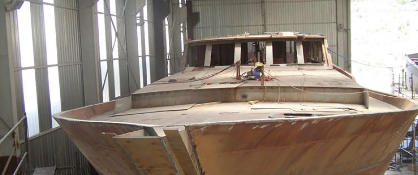 C-HULL-MACH YCH (MCA) SHORT RANGE 39 METERS STEEL TRADITIONAL GULET