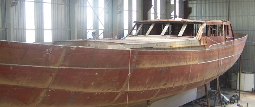 C-HULL-MACH YCH (MCA) SHORT RANGE 39 METERS STEEL TRADITIONAL GULET