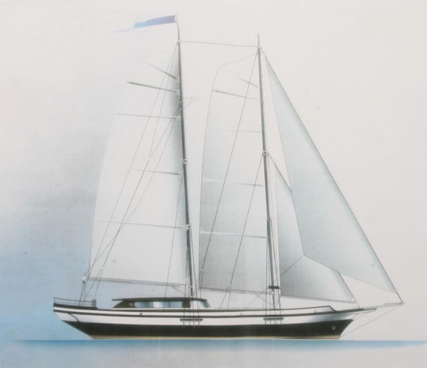 RINA CHARTER CLASS 36 METERS WOODEN SCHOONER #1
